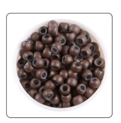 Brown pre-strung nano beads