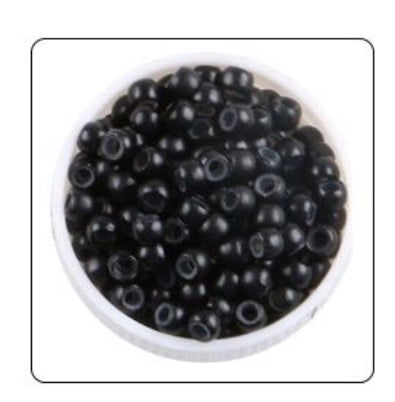 Black pre-strung nano beads